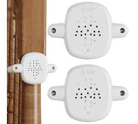 Baby Gate Banister Adapter Kit - Stair Gate Post Mount Fitting Set | 2-Piece Toddler Safety Guard Hardware | Indoor Staircase Handrail Support Bracket | Secure Attachment for Stairway Barrier Fence