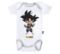 Baby G lack Goku - Dragon Ball Super - Body Bébé manches courtes (3-6 mois)