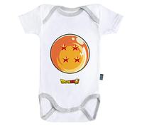 Baby G oule à 4 étoiles - Dragon Ball Super - Body Bébé Manches Courtes (12-18 Mois)