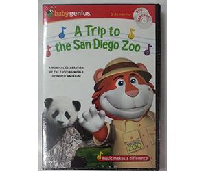 Baby Genius - A Trip to the San Diego Zoo (w/ bonus music CD)