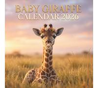 Baby Giraffe Calendar 2026: A Year of Gentle Moments, Cute Wildlife & African Beauty