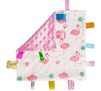 Baby Girl rose Tag Couverture de sécurité - Réchauffez Safe en peluche Consolateur sécurité Couverture, Soft Security Blanket