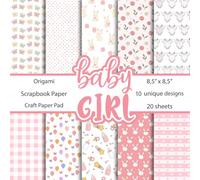 Baby Girl Scrapbook Paper: Decorative Craft Paper Pad | Paper Arts, Origami, Scrapbooking, Decoupage, DIY Crafts, Stationery Making | 10 Sweet Unique ... Making, Baby Shower Crafts & DIY Projects