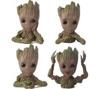 Jardinière GENERIQUE Baby Groot Pot de fleurs,,NewDreamWorld Pot de Fleur Decor,Transparent