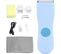 Baby Haarcippers Ultra silencieux rechargeable IPX7 étanche Elektrombie 3 Guide Combs Kit de coupe professionnel pour enfants Bleu