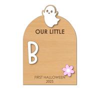Baby Hand and Footprint Kit, Baby's First Halloween Keepsake Craft Set, Ink Pad and Handprint Ornament Kit for Newborns, Mom Dad Present, Kids Family Christmas Halloween Nursery Decor