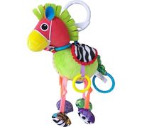 Baby Hanging Toys Animal Poussette Pull Bell Pendentif Jouet, Enfants Hanging Toy pour lit de bébé avec anneau hochet, peluche(Grün)