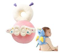 Baby Head Protector Backpack Pillow, Baby Walker Head Protector Backpack Wear, Toddler Baby Head Protection Cushion Backpack, Head Safety Protector Pad for Crawling and Walking (Little Elf)