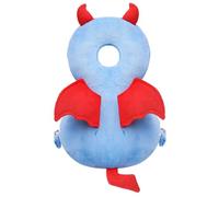 Baby Head Protector Sac à dos en forme de coton en forme de coton protection la tête en peluche avec sangle poitrine Protecteur réglable à la marche pour bébé, trucs d'Halloween