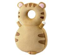 Baby Head Protector Sac à Dos, Protecteur de tête de Dos Tombe bébé réglable avec Trou Respirant, Mignon Coussin sécurité Tigre pour Ramper et Marcher
