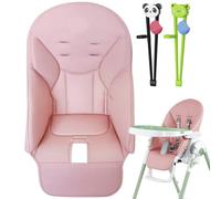 Baby High Chair Cover - Soft PU Leather Seat Protector with Thick Cushion Padding, Waterproof Removable Liner | Comfortable Dining Chair Cover for Kids Feeding Time Kitchen Home Use