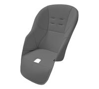 Baby High Claid Cover, Restaurant High Counvers pour bébé | Couvercle de chair en haut de la chair de poule en cuir PU | Pièces de remplacement Coussin de siège confortable, machine lavable pour le re