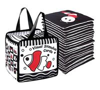 Baby High Contrast Card Newborn Brain Development Toys 0-3 Mois Activité d'apprentissage Activité Toy Style 1