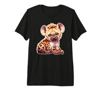 Baby Hyena Petite Couronne de Reine T-Shirt Haut de Gamme
