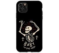 Baby I'm Dead Inside Squelette pour Halloween Coque pour iPhone 11 Pro Max