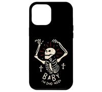 Baby I'm Dead Inside Squelette pour Halloween Coque pour iPhone 12 Pro Max