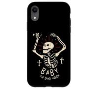 Baby I'm Dead Inside Squelette pour Halloween Coque pour iPhone XR