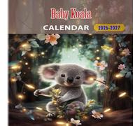 Baby Koala Calendar 2026-2027: 18 Month Planner To Keep You On Track from Sep 2026 to Dec 2027,Square 8.5 x 8.5 Inches Gift For Organizing & Planning