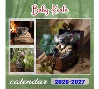 Baby Koala Calendar 2026-2027: 18 Month Planner To Keep You On Track from Sep 2026 to Dec 2027,Square 8.5 x 8.5 Inches Gift For Organizing & Planning