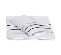 Baby Lait Lflevl Voie Lactée Drap Plat Et Taie D'oreiller Pour Lit D'enfant-Blanc/Gris 110 X 190 X 60/40