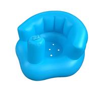 Baby Learning Seat Multi Fonction Silaire Gonflable Aide Piscine Piscine Float Tabouret de Bain Small Sofa Portable Chaise de Salle à Manger pour bébé Kids 1PC Bleu ..
