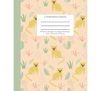 Baby Lion Cub Composition Notebook: 9.25 x 7.5 in, 160 College-Ruled Pages - Perfect for Writing at School, Home, or Office