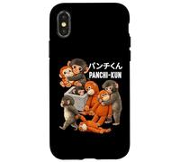 Baby Macaque Punch Peluche Singe Orphelin Panchi Kun 2026 Coque pour iPhone X/XS