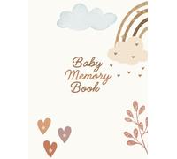 Baby Memory Book | Gender Neutral Baby Journal & Milestone Scrapbook