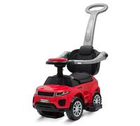 Baby Mix Prime Balançoire de jeu 3 en 1 SUV Rouge