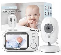 Baby Monitor AK. Vortex pour enfants avec caméra vidéo et écran LCD de 3,2 ″
