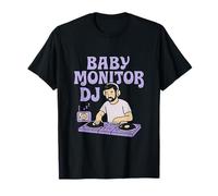 Baby Monitor DJ Dad Life Musique Note T-Shirt
