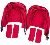 Baby Monsters Sun Hood Pram Easy Twin Color Pack - Bordeaux