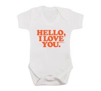 Baby Moo's Hello, I Love You Body unisexe cool The Doors pour bébé - Musique rock n roll cadeau pour nouveau-né ou parents, blanc, 3-6 Months