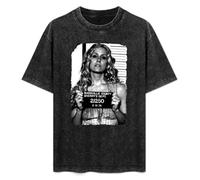 Baby Mugshot Devils Rejects Horror Movie Unisex T-Shirt Printed Tee Black Mens Top Shirt S
