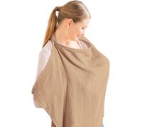 Baby Muslin Nursing Cover-Green Bean (Sable)