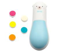 Baby Nail Trimmer Kit d'ongles électrique sûr pour , , , ongles avec grossissement et lumière LED | Bébé ongles pour toiletteur avec moteur silencieux, kit d'ongles pour