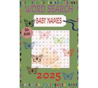 BABY NAMES WORD SEARCH: BABY NAMES SEARCH: Attractive Word Search Book for Baby Names
