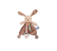 Baby NAT' - Attache-Sucette Doudou Bébé Pratique Lapin Poupi - Naturel - Collection Poupi - Idée Cadeau de Naissance - Attache Tétine Pratique & Doudou Bébé Tout Doux - Entretien Facile - BN6162