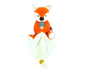 Baby NAT' - Doudou Balthazar Le Renard - Peluche Bébé - Doudou Renard Doux et Facile à Attraper - pour Bébé Garçon ou Fille Dès la Naissance - Compagnon Jour et Nuit - Idée Cadeau - BN6019