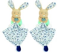 Baby Nat' - Doudou Lapin Poupi Marine - Pantin PM 15 cm avec Peluche Douce et Oreilles Longues - Doudou Peluche Bébé Naissance Réconfortant - Cadeau Bébé Garçon ou Fille Dès la Naissance - BN6037