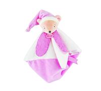 BABY NAT' - Doudou ourson "rose" - BN0718 -Rose