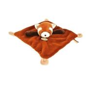 BABY NAT' - Doudou Peluche - 23 cm - Collection Mon Petit Panda Roux - Orange Marron - Queue Annelée et Silhouette Craquante - Idée Cadeau Naissance pour Filles et Garçons - Éveil des Sens- BN6015