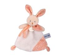 Baby NAT' - Doudou Plat Bébé Tout Doux Lapin Lumibrille - Collection Je Brille dans la Nuit - Idée Cadeau Naissance - Doudou Bébé Doux Facile à Attraper et à Câliner - Lavable Machine à 30° - BN6165