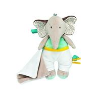 BABY NAT' - Pantin avec Doudou Cacahuète - BN0624 -Gris