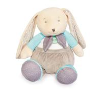 Baby Nat' - Pantin Lapin Poupi Nature Beige 37 cm - Doudou Lapin Bébé Naissance en Peluche - Pantin Bébé Réconfortant - Jouet Eveil Facile à Attraper - Doudou Lavable en Machine 30° - BN6115