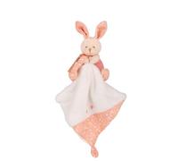 Baby Nat' - Petit Pantin avec Doudou Bébé Lapin Lumibrille - Collection Idée Cadeau de Naissance - Petit Format Adapté aux Petites Mains - Lavable en Machine à 30° - BN6168