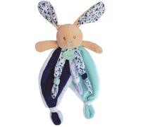 BABY NAT' Poupi et poussières d'étoiles - Doudou lapin POUPI ""marine"" 29 cm