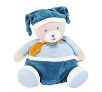 BABY NAT' - Range Pyjama Ourson Polochon 40cm - Doudou et Peluche Bébé Douce et Facile à Attraper - Compagnon Réconfortant et Pratique Dès la Naissance - Idée Cadeau Naissance Garçon Fille - BN0742
