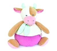 Baby Nat' - Range-Pyjama Pistache la Vache 40 cm - Peluche Doudou Doux pour Bébé Dès la Naissance - Compagnon Nuit et Décoration Chambre Bébé - Cadeau Naissance Mixte - Lavable à 30° - BN6025