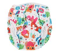 Baby Natation Couches, XL, Taille Réglable, Maille Respirante à L'épreuve de L'eau, Réutilisable avec 5 Modèles pour 0-3 Ans (D20)
